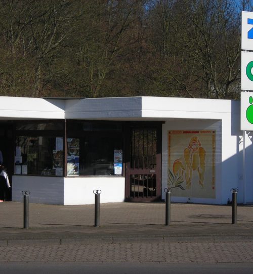 haupteingang des saarbrücker zoo 18feb2008